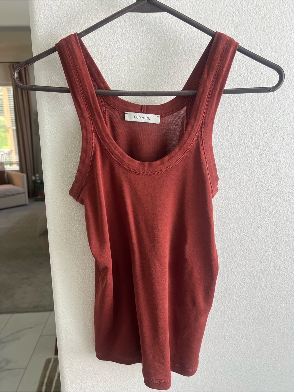 Lemaire Women's brown Tank Top